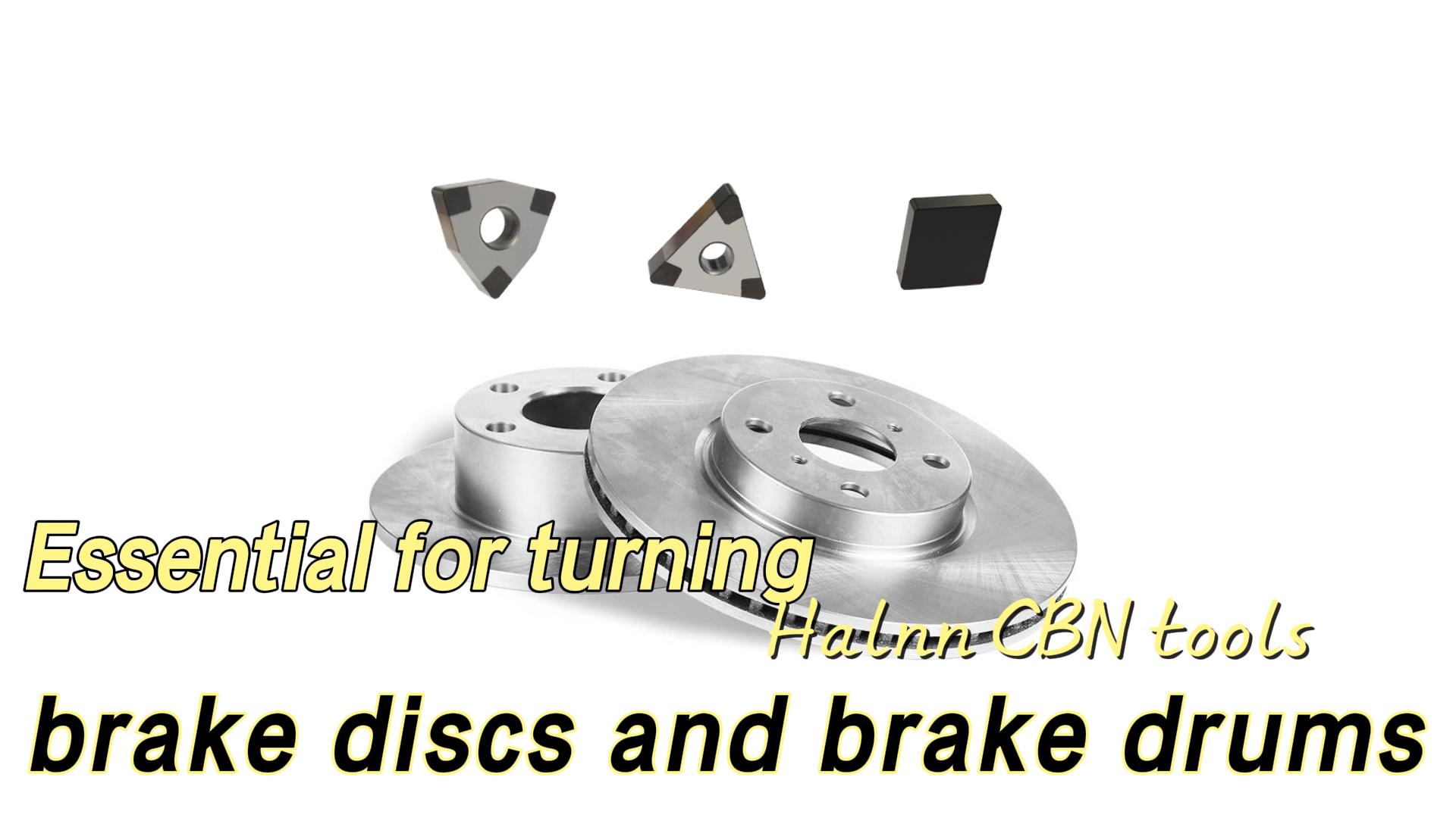 CBN Cutting Tools Turning Brake Disc Video (二) - Brake Disc/Brake Drum Machining Tools Details