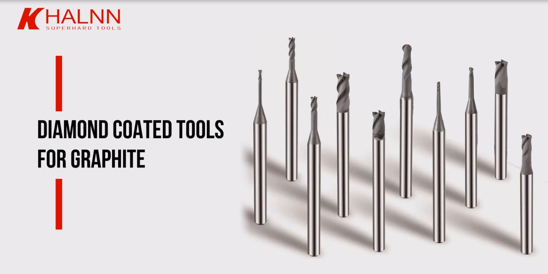 Diamond coated tools for graphite