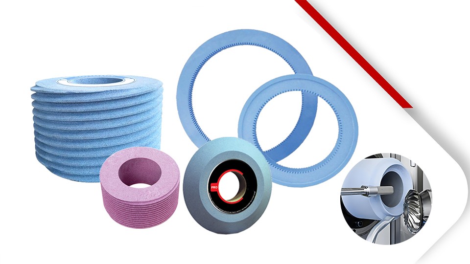 Grinding wheels for gears