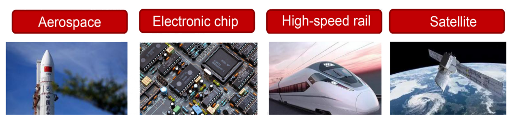 Aluminum-based silicon carbide Applications